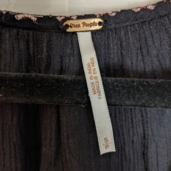 Free People Wild Horses Embroidered Mini Dress S - Picture 7 of 7